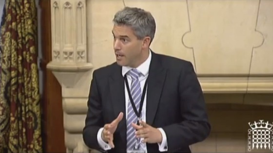 Steve Barclay MP in the debate at Westminster Hall