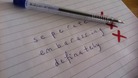 Bad spelling