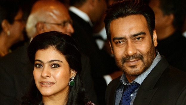Bollywood film star Ajay Devgan, pictured with his wife Kajol, performed at the event.