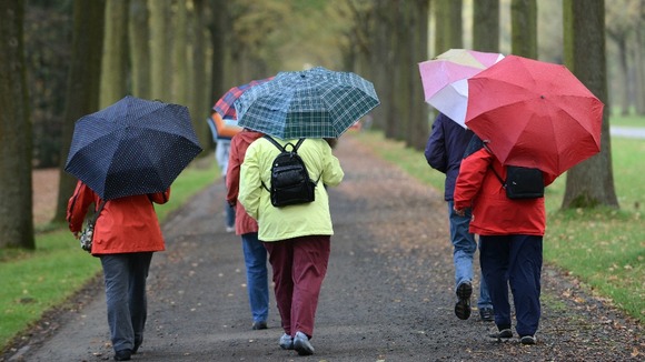 Sunny spells and showers expected