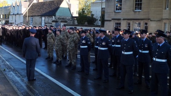 Remembrance Day in Oxford