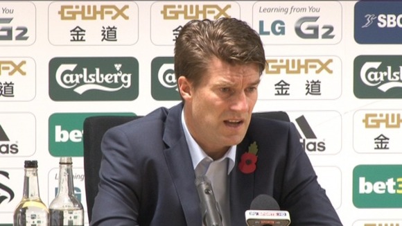 Swansea City Manager Michael Laudrup