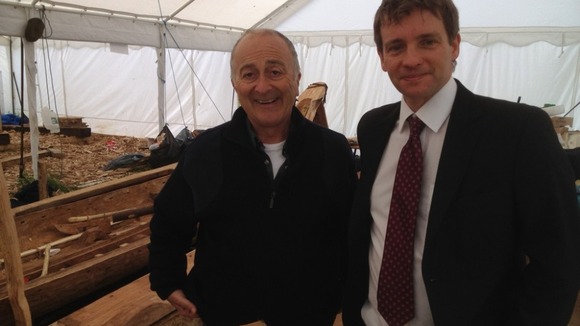 Tony Robinson and Derek Johnson