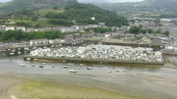 Aerial of Pwllheli