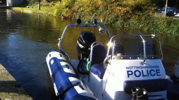 The divers are searching Castle Marina in Nottingham
