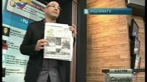 Venezuelan TV pundit Perez Pirela