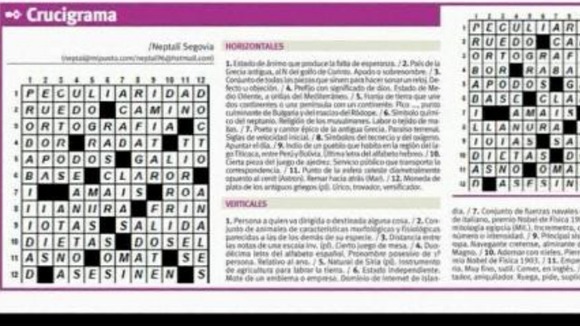 The crossword at the centre of the 'assassination' controversy in Venezuela