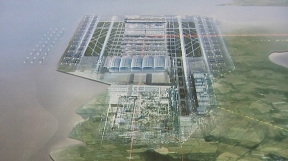 The Foster and Partners plan for a Thames Hub airport