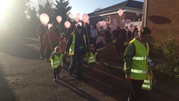 Walkers in Leicestershire today