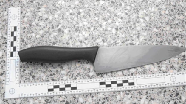 A photograph of the knife allegedly used to kill a Northampton family has been released.