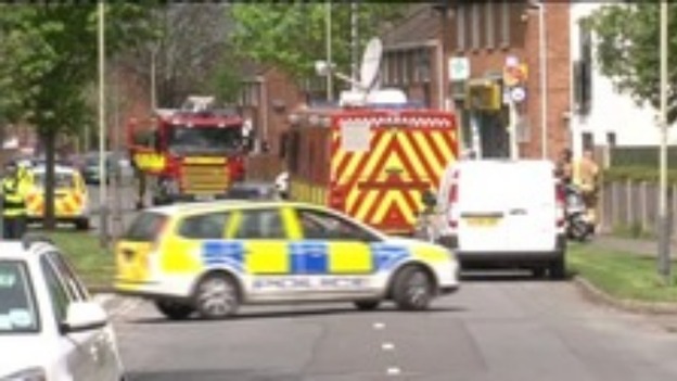 100 residents in Buttermere Close, Cheltenham, have been evacuated from their homes.