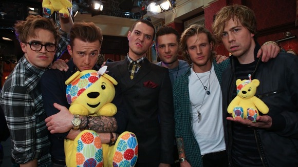 McBusted during BBC Children in Need 201