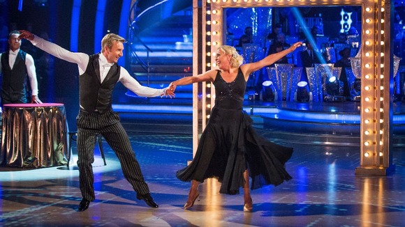 Former British, European, Olympic and World champions.Jayne Torvill and Christopher Dean performing.