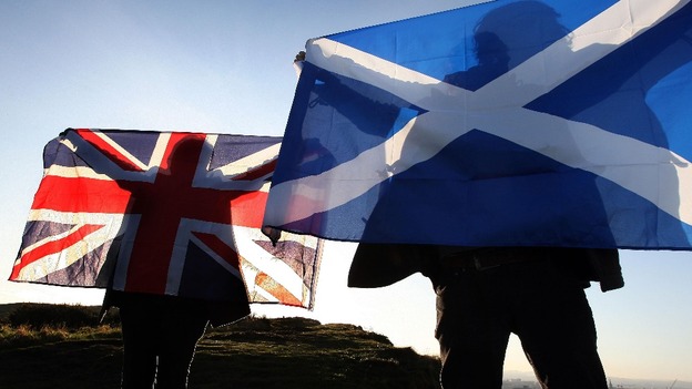 An independent Scotland could face higher taxes and deeper cuts to spending, the study found