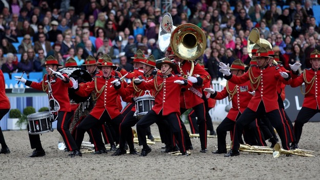 New Zealand Army Band perform the Haka