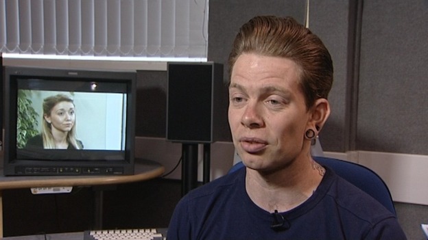 Cyclist Toby Hockley.