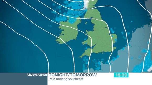 TUESDAY EVENING: Dry and cold