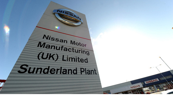 A general view of the Nissan Factory in Sunderland
