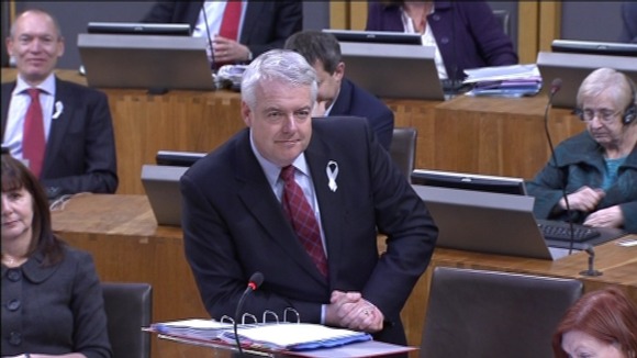 First Minister Carwyn Jones AM