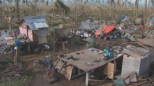 Cangumbang village is located 11 miles south of typhoon-devastated city of Tacloban.