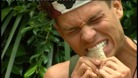 Joey Essex eating camel's toe.