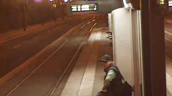 An image of the gunman suspected of carrying out the attacks.