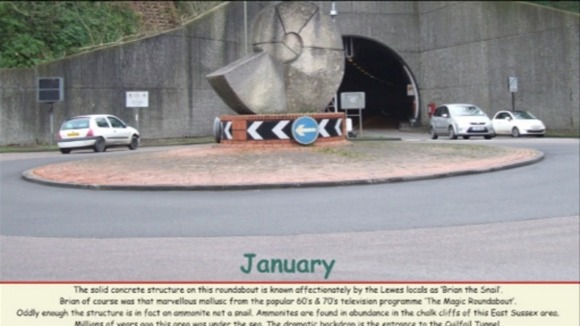 Lewes roundabout