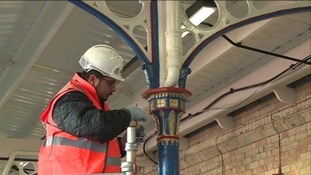 A West Norfolk railway station is being made fit for a Queen with the aid of a revamp.