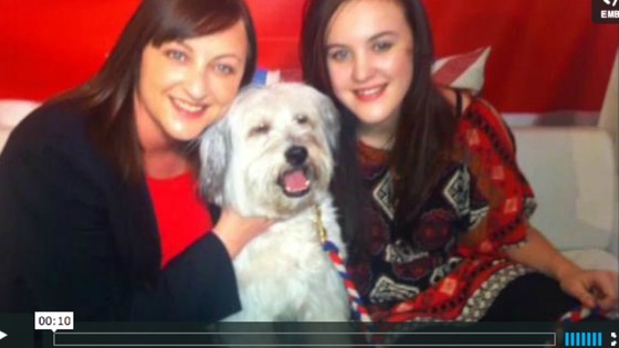 Pudsey and Ashleigh and Mel