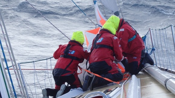 The team on deck