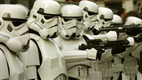 Stormtroopers in Leicester Square