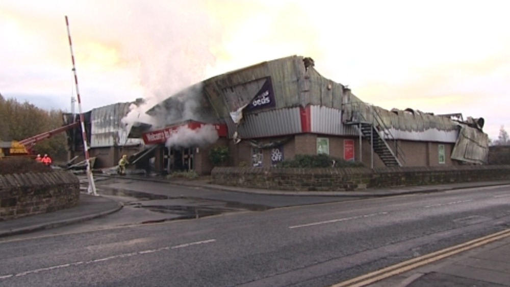 Carlisle furniture store fire in pictures Border ITV News