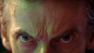 Peter Capaldi makes his first - all be it brief - appearance as The Doctor in the 50th anniversary episode.