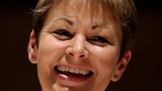 Caroline Lucas MP who is standing down as leader of the Green Party.