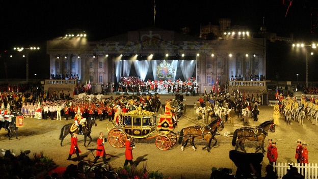 The Finale of the Diamond Jubilee Pageant at Windsor Castle