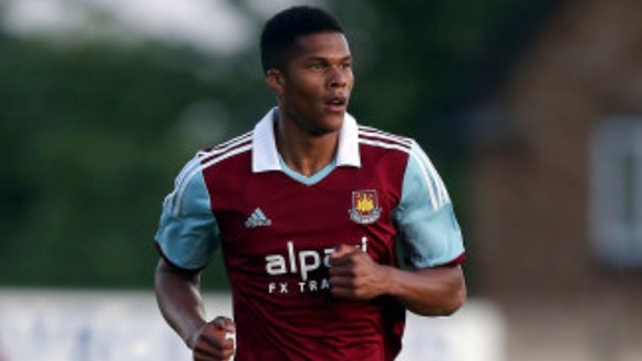 MK Dons have extended the loan of young West Ham United defender Jordan Spence until 4 January.
