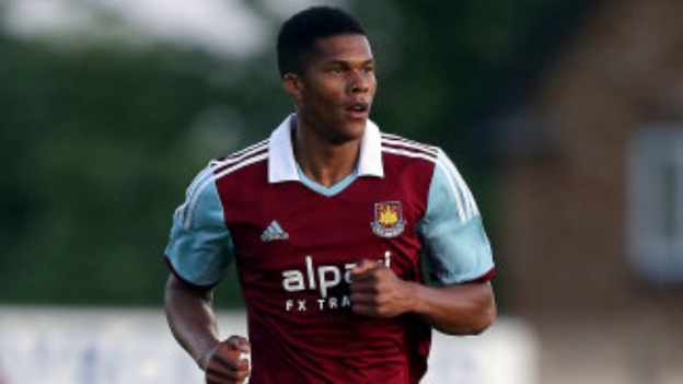 MK Dons have extended the loan of young West Ham United defender Jordan Spence until 4 January.