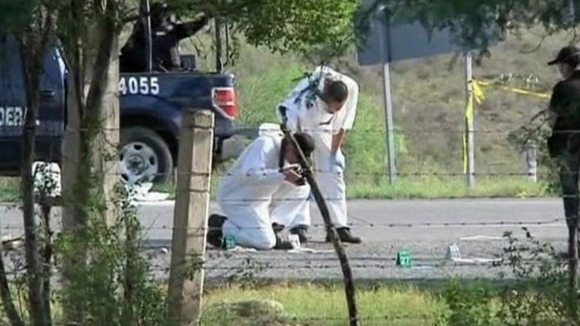 49 bodies were found at the scene in Mexico