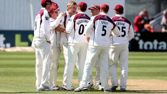 Newly promoted Northants will play reigning champions Durham in the opening fixture of the LV=County Championship.