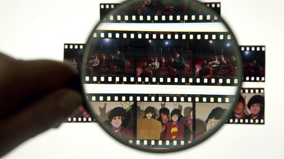 The collection contains previously unpublished colour transparencies of The Beatles.