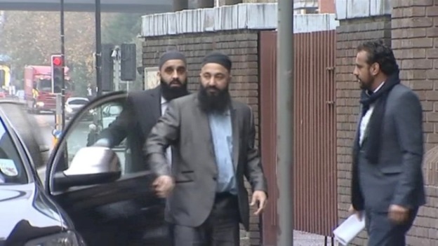 Tayyab Subhani and Mohammed Safdar arrive at Chelmsford Crown Court this morning.