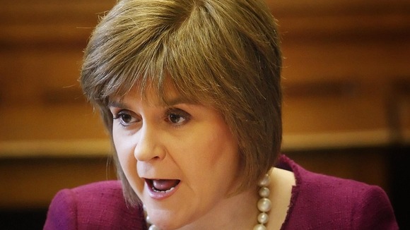 Scottish Health Secretary Nicola Sturgeon
