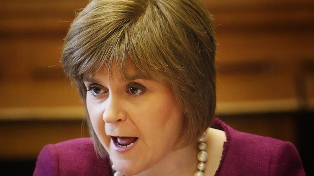 Scottish Health Secretary Nicola Sturgeon