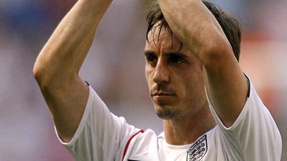 Gary Neville - newly appointed England coach