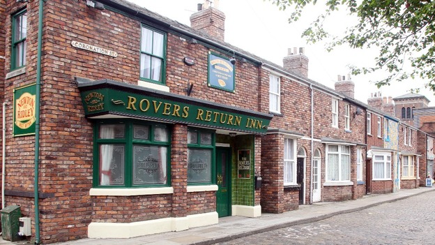 The Coronation Street set has been painstakingly recreated, brick by brick.