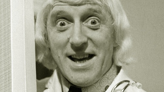 File photograph of Jimmy Savile.