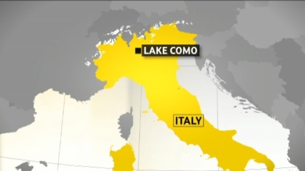 Lake Como, Italy, Glenys Turner could have been found