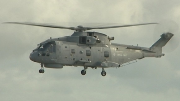Merlin helicopter