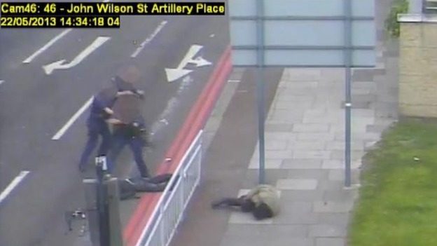 Michael Adebolajo and Michael Adebowale on the floor.
