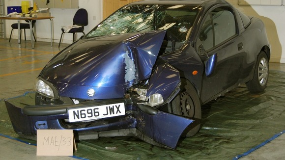 The jury was shown a photo of the Vauxhall Tigra allegedly used during Fusilier Lee Rigby's killing.